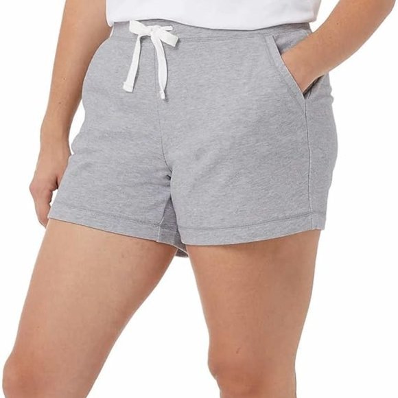 NWT 32 Degrees Women Ultra Soft Cotton Blend 2 Pk Gray/Blue Size L $50 1HL294 - Picture 3 of 6